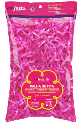 Palha de Fita Pink